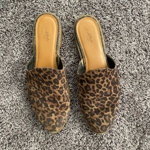 Universal Thread Leopard Print Mules